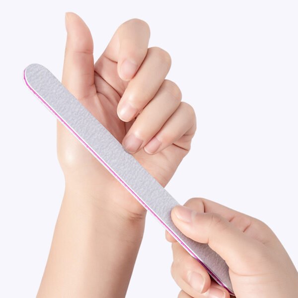 bangya sandpaper nail file infographic
