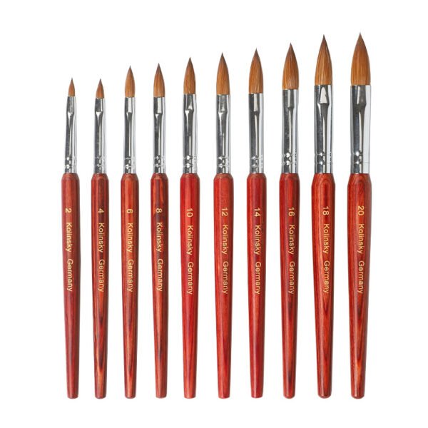 100% Pure Kolinsky Acrylic Nail brush