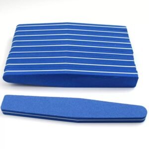 Wholesale Sponge Nail Files Half Moon Washable Nail Buffer