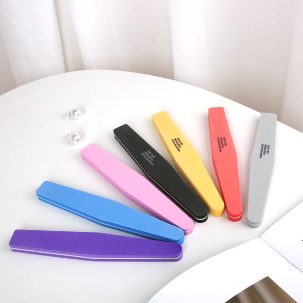 Washable Sponge Nail buffer 100/180 grit - Image 4