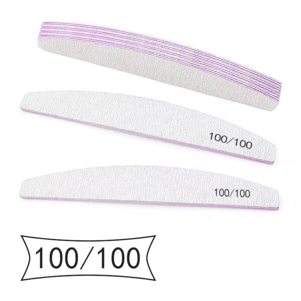 Wholesale Janpanese sandpaper Nail File - Half Moon - Image 6