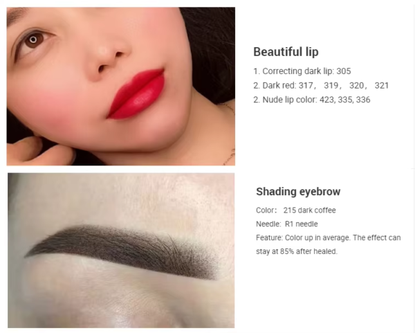 Permanent Makeup Eyebrow Tattoo Ink Pigments 100ml Micropigmentation Pigment For Eyebrow,Lip,Eyeliner - Image 5