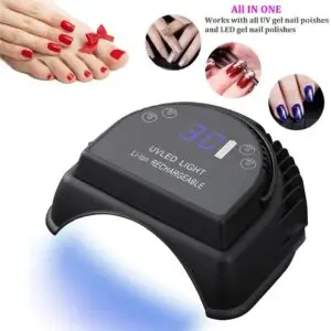 Rechargeable Uv Led Nail Lamp 64w