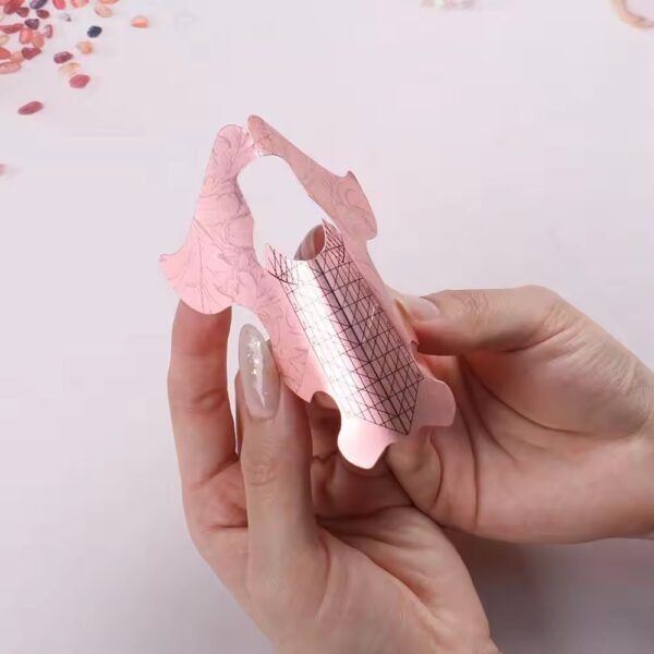 Professional Custom Acrylic Nail Forms for Nail Extension Tips - Image 3