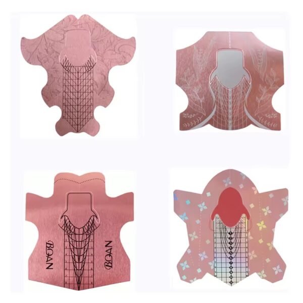 Professional Custom Acrylic Nail Forms for Nail Extension Tips - Image 4