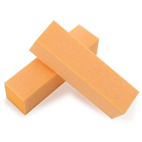This **nail buffer block** smooths nail surfaces, removes ridges, and adds shine. With four grits, it shapes and polishes natural, acrylic, or gel nails for a glossy, professional finish.