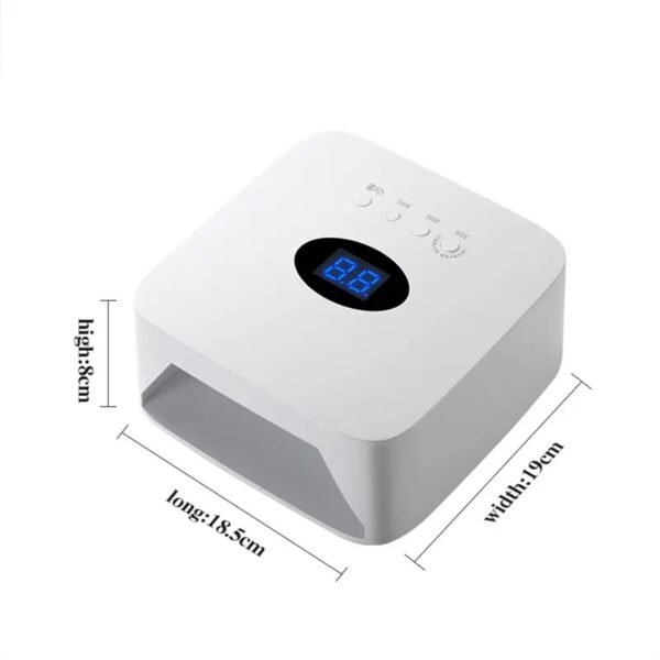 Rechargeable UV LED Nail Lamp 54W - Image 4