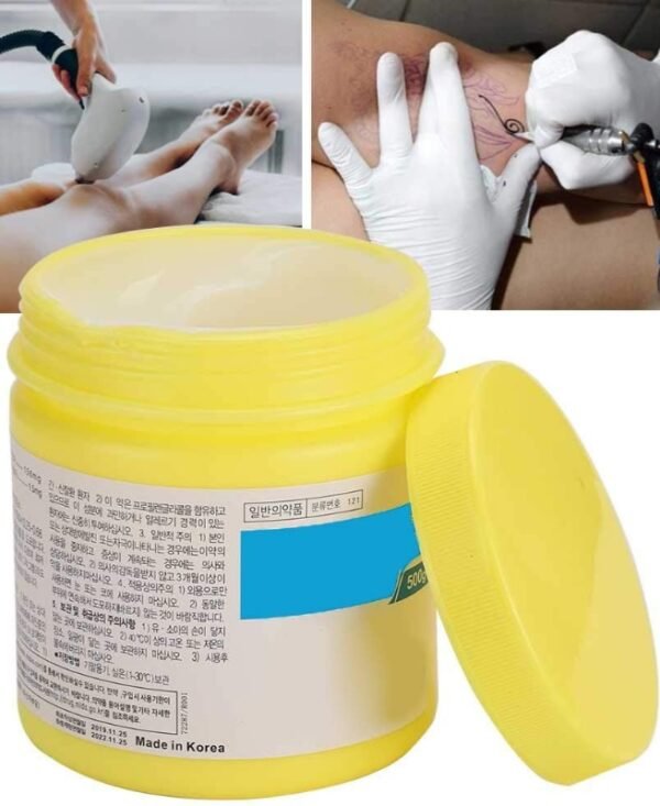Painless Numbing Cream | Tattoo Numbing Anesthetic Cream For Tattoo and Face microneedling⁩ - Image 3