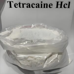 Pharmaceutical-Grade Tetracaine HCl White Crystalline Powder (CAS 136-47-0)
