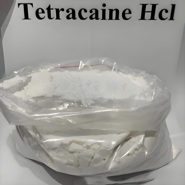 Pharmaceutical-Grade Tetracaine HCl White Crystalline Powder (CAS 136-47-0)