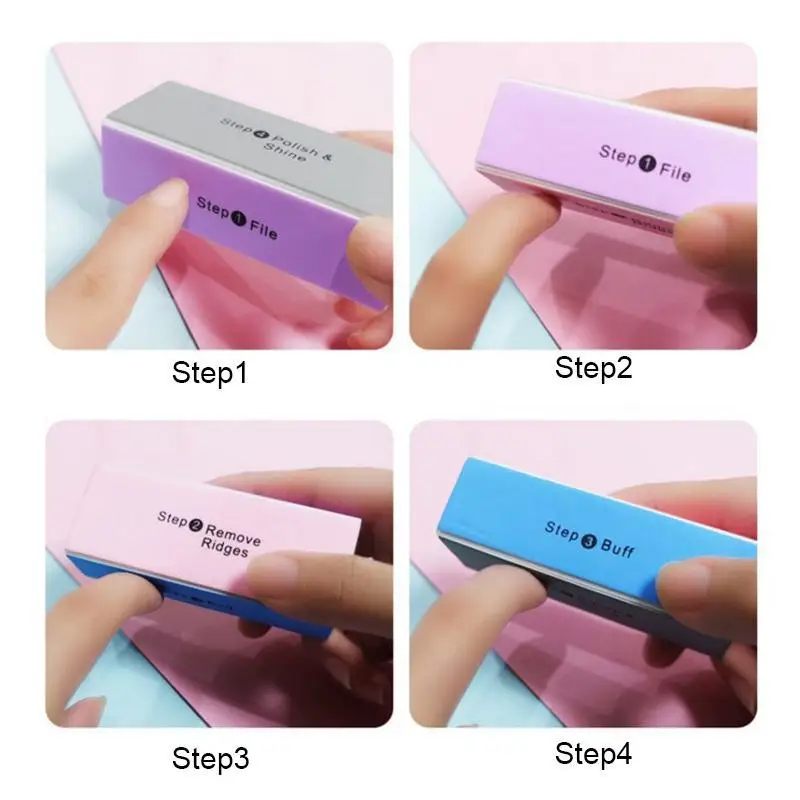 BangyaPro 4-Way Buffer: Transform nails from smooth to mirror shine.