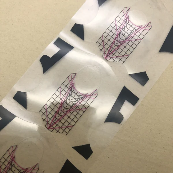 Professional Template Nail Forms - PVC Nail Forms for Flawless UV/Acrylic Extensions - Image 5