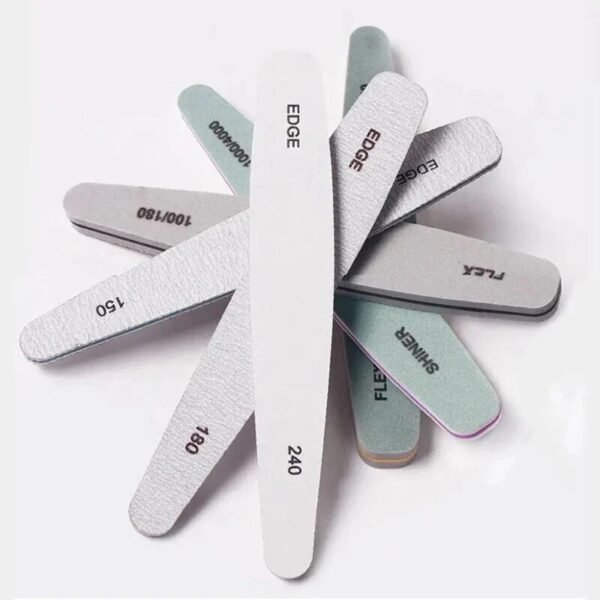 Professional Nail Files and Nail Buffer Set 6Pcs/Box - Image 3