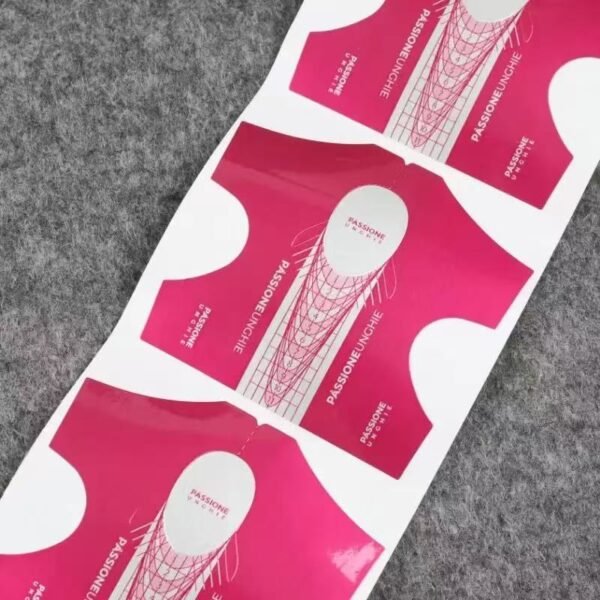 Professional Aluminum Nail Forms-300pcs - Image 3
